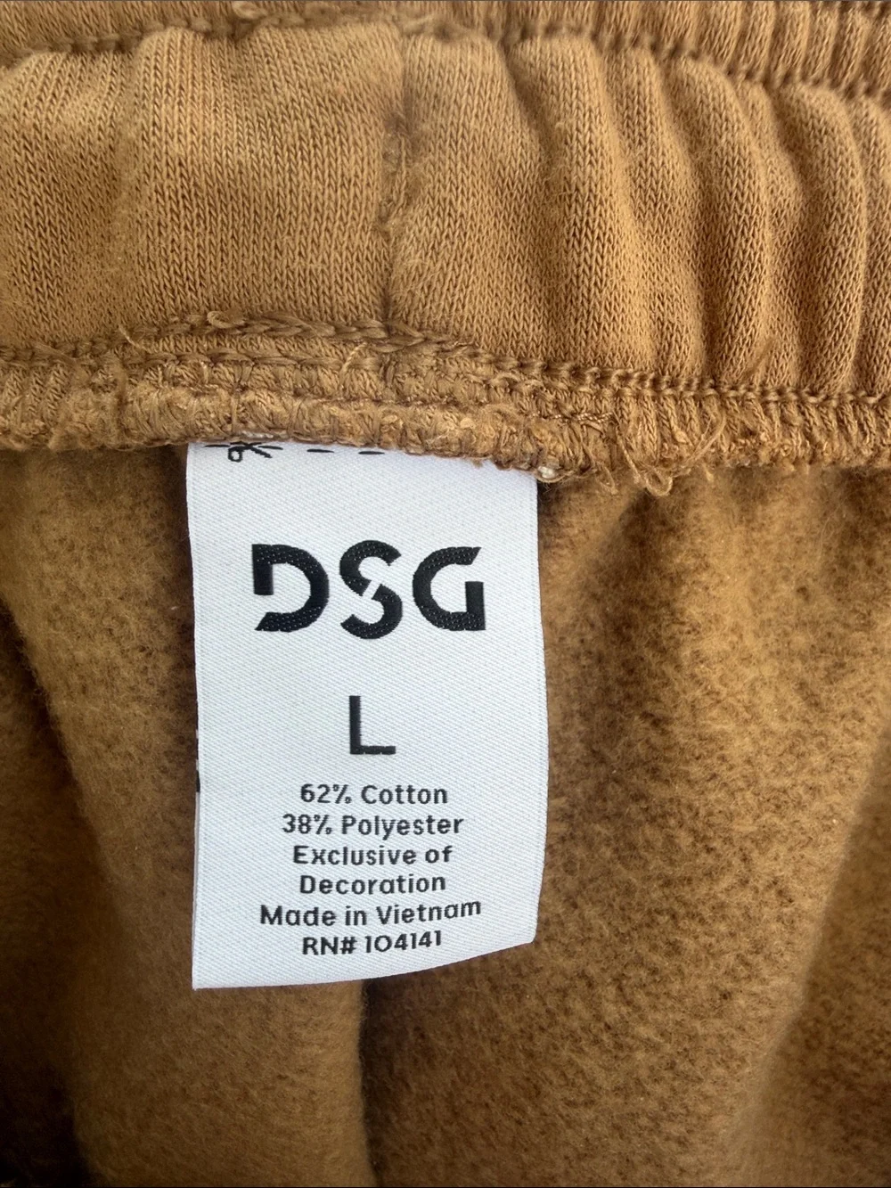 DSG Women’s Camel Sweatpants Joggers